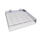 thumbnail image 4 of Caja de almacenamiento de pestañas acrílicas, vitrina de pestañas, a prueba de polvo, contenedor, organizador de suministros de extensión de pestañas,, 4 of 7