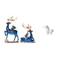 thumbnail image 1 of Elegante Colección De Esculturas De Resina De Ciervos Y Caballos Para Chimenea, Mesa, Sala De Estar, Oficina O Mueble. Figuras Decorativas Artísticas De Animales., 1 of 8