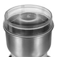thumbnail image 3 of Máquina de café eléctrica de acero inoxidable de 150W y 300ml, molinillo de granos, licuadora para uso en cocina, oficina y hogar., 3 of 7
