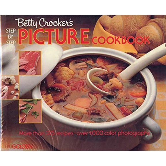 Pre-Owned Betty Crocker's Step-By-Step Picture Cookbook Hardcover