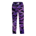 thumbnail image 2 of Satingcolo Men's Halloween Pajama Pants,Funny Drawstring Casual Sleep Pants ,Halloween Pajama Bottoms for Men, 2 of 6