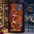 thumbnail image 4 of Christmas Snowman Door Cover Decoration,Christmas Photo Booth Props for Winter Party Decorations,35x71Inch, 4 of 6