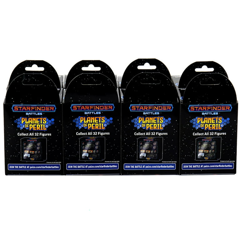 Starfinder Battles: Planets of Peril 8 ct. Brick - 32 Miniatures