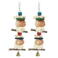 thumbnail image 4 of Bird Biting Toy, Bird Chewing Toy Hanging Multifunction Natural Relieve Boredom Improve Mental Health  For Bird Cage Type A,Type B,Type C, 4 of 8