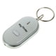 thumbnail image 3 of Buscador de llaveros WDOplteas LED Light Keys Lost Thing Locator Silbato Sensor de sonido Blanco 1PCS, 3 of 5