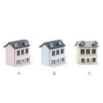 thumbnail image 3 of tredstone Wood 1:12 Doll Home Portable Colorful Simulation Miniature Boys Girls Toy Resident Model Plaything Component Accessories Beige, 3 of 6