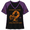 Purple #025, variant on Women's Vintage Washed Halloween Sweatshirt, Salem Broom Co Moon Witch Graphic Oversized Crewneck Long Sleeve Casual Pullover