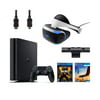 PlayStation VR Bundle 4 Items:VR Headset,Playstation Camera,PlayStation 4 Call of Duty Black Ops IIII,VR Game Disc Eagle Flight VR