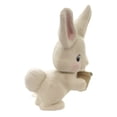thumbnail image 3 of Easter White Bunny Holding Flower Pot Rabbit Roses Tj9497, 3 of 3