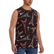 thumbnail image 2 of Balery Eiffel Tower Camisetas sin mangas para hombre, absorbe la humedad y protege contra el mal olor.-Small, 2 of 7