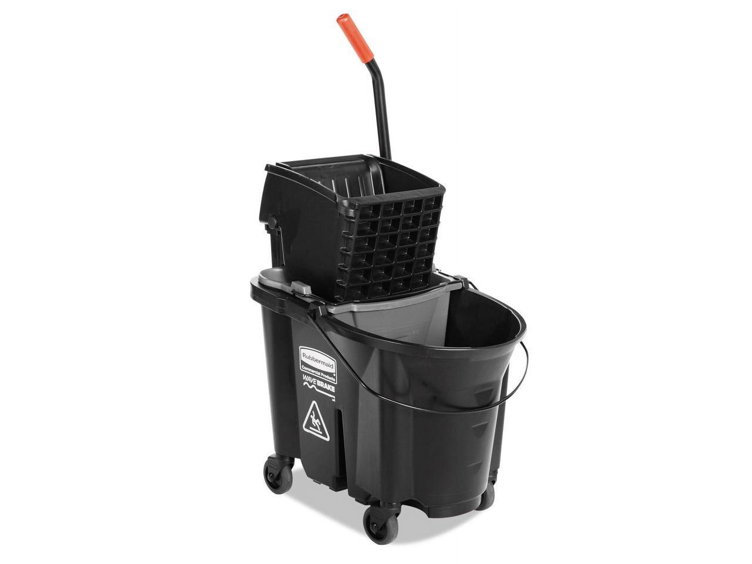 1055 4 gal Pro Clean & Rinse Mop Bucket Black - pack of 3, 3 - Harris Teeter