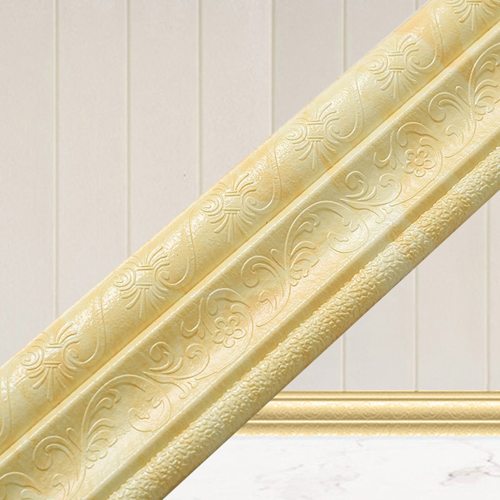 Sayhi 3D Wallpaper Border Peel And Stick Wall Border Foam Borders