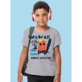 thumbnail image 2 of Cool Monster, Surf Time T-Shirt Juniors -Image by Shutterstock,  Small, 2 of 4
