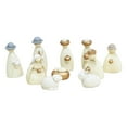thumbnail image 3 of 10 piezas de estatuas del nacimiento de Jesús, adornos decorativos del pesebre, esculturas de resina para Multi, 3 of 9