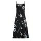 thumbnail image 4 of Vestido largo de playa ajustado con estampado de rayas sin mangas con cuello en V y cintura media a la moda para mujer Pompotops  ghjkhdj6963, 4 of 6