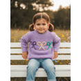 thumbnail image 5 of Spewahor Toddler Girl MardiGras Sweater Bow Embroidered Crew Neck Long Sleeve Pullover Chunky Knit Tops, 5 of 9