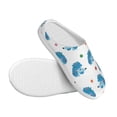 thumbnail image 3 of Lsque Cartoon Poodle Dog Pattern Womens Comfort Cotton on Scuff With Memory Foam and Anti-skid Sole Slipper-39/40, 3 of 7