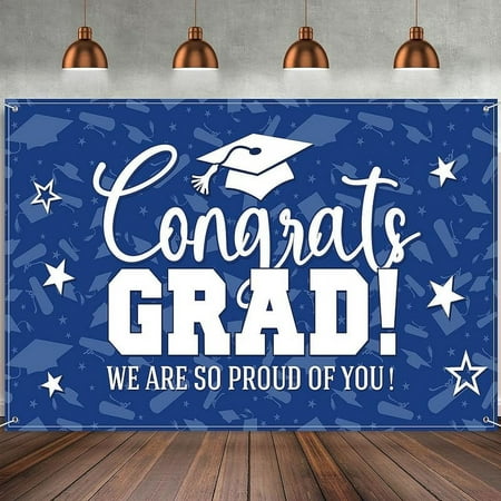 Graduation Decorations Grad Backdrop Banner Class of 2025 Graduation Backdrop Background for Grad Party Photo Studio Props Decoration Sign Supplies 5.9×3.6Ft