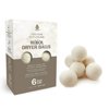 Pursonic WDB4 Pure New Zealand Wool Dryer Balls, 4 Pack