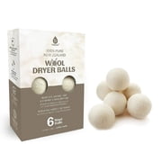 Pursonic WDB4 Pure New Zealand Wool Dryer Balls, 4 Pack