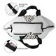 thumbnail image 4 of Balery Heart Leopard Bolsa Tote Estilo Estético con Cremalleras, Bolsa de Hombro, Bolsa de Compras Grande y Plegable, 4 of 8