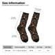 thumbnail image 2 of Fotbe Mexican Flower And Birds Calcetas Largas con Estampado para Hombre y Mujer – Calcetas de Compresión Transpirables y Elásticas, Viajar y Uso Diario Talla 5-11, 2 of 6