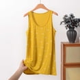 thumbnail image 2 of GigrtiJin Plus Size Pajamas for Womens Casual Bow Print Sleeveless Tank Tops Womens Baggy Loungewear Crew Neck Tank Tops XL-5XL, 2 of 4