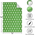 thumbnail image 4 of Dreamtimes Soft Absorbent Reusable Kitchen Towels, Set of 6|28x18 in, Green Polka Dot Dining Kitchen Living Room Tea Towels Dish Towels Decorative Towels, 4 of 7