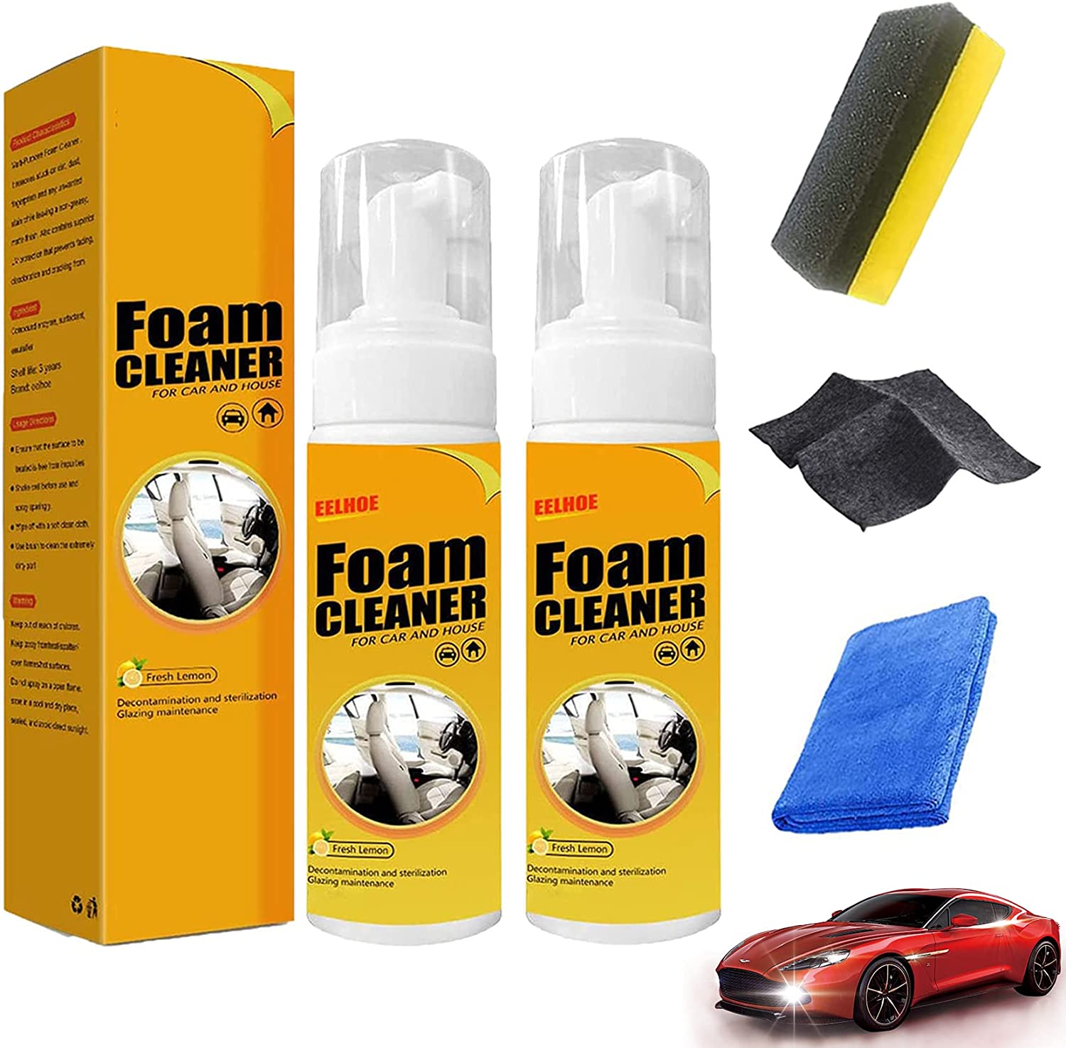 Neat Freakz Car Restoring Spray, Neat Freakz MultiPurpose Foam Cleaner