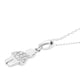 thumbnail image 2 of Collar para Mujer con Cristal Fino Swarovski en forma de niño– Bañado en Rodio- Collar Elegante y Brillante-Collares de Mujer de Moda- Joyería para Mujer de Moda- Regalo especial Ortiz Espinosa Temporada, 2 of 4