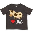 thumbnail image 3 of Inktastic I Love Cows Dairy Farmer Boys or Girls Toddler T-Shirt, 3 of 5