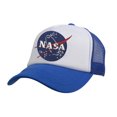 thumbnail image 1 of Sombrero de Trucker de espuma del panel NASA 5, blanco / real Gravity Threads Gorra de béisbol, 1 of 2