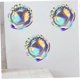 thumbnail image 2 of 9inch Iridescent Plates Biodegradable S Plates R(8pcs, 2 of 5