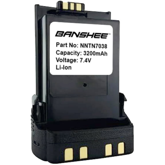 7.4V Lithium Ion Motorola APX Smart Battery for NNTN7038 APX 7000, APX 6000
