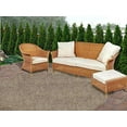 thumbnail image 2 of 4'x12' Toast - Indoor Outdoor Area Rug Carpet Runners with a Premium Fabric Finished Edges, 2 of 3