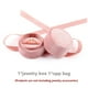 thumbnail image 3 of Anillo redondo Caja de portador Bowknot COMPLETO COMPROMISO PENDIENTE PENDIENTES PUESTIONES Pulseras Organizador Joyería Novio Cosas Accesorios Caja de anillo rosa Guardurnaity AP004488-01, 3 of 7