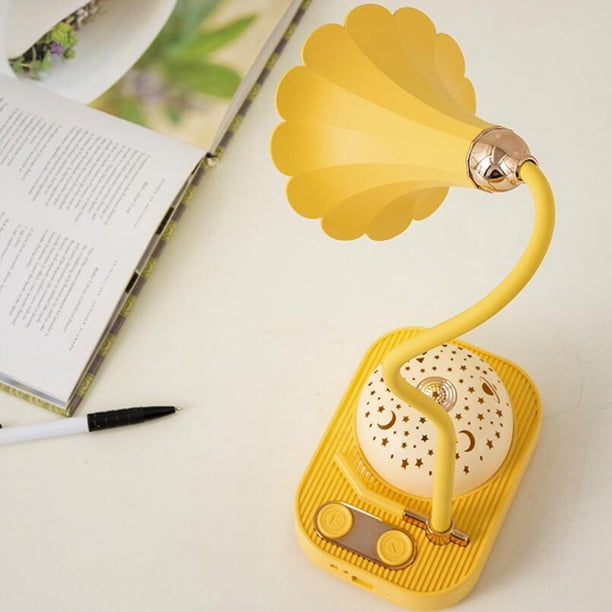 Lámpara para , lámpara de escritorio recargable creativa, protección ocular LED, sensor táctil, lámpara de , lámpara de noche regulable amarillo Salvador Lámpara de lectura portátil