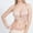 Beige, variant on LSLJS Women's Bra Womens Low Back Bra Lifting Deep U Shaped Backless Bra With Convertible Clear Straps