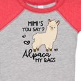 thumbnail image 4 of Inktastic Mimi's You Say Alpaca My Bags Boys or Girls Baby Bodysuit, 4 of 5