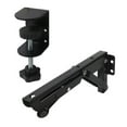 thumbnail image 1 of MYG 2-piece Sliding Desk Extension Plate Support Clipon Keyboard Tray Hand Rest, 1 of 8