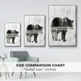 thumbnail image 4 of Bear Totem Framed Premium Gallery Wrapped Canvas - Ready to Hang - 27 x 41 - Silver Floating Frame, 4 of 9