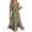 Army Green, variant on Linen Shirt Dresses for Women Button down Drawstring Elastic Waist Long Sleeve Causal Dress Plain Long Maxi Dresses 2026 Trendy Spring Outfits White XXL