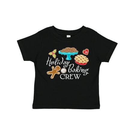 

Inktastic Holiday Baking Crew Boys or Girls Toddler T-Shirt