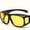 Yellow, variant on 1pc/2pcs of Night Vision Wrap-Around Sunglasses for Driving, Suitable for Outdoor Sports Like Cycling, Fishing, And Hiking. Unisex Fashion Eyewear for Day And Night Use