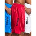 thumbnail image 2 of AND1 Men's and Big Men's Core All Court Short, 11" Inseam, 3-Pack, Sizes XS-5XL, 2 of 13