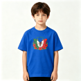 thumbnail image 2 of Viva Mexico Mexican Flag Butterfly Boys Graphic Tees Holiday Kids T-Shirt 100% Cotton Short Sleeve Tops Ages 4-13Y, 2 of 5