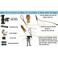 thumbnail image 2 of 60” Black Hunter Original Recurve Bow for Adults American Hunting Archery 20-60lbs, 2 of 7