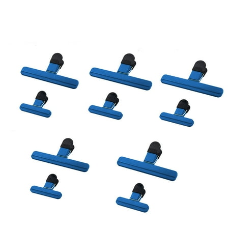 

Flash Sale! Jiiey Chip Clips 10Pack Chip Bag Seal Clips Heavy Duty Food Clips 5 Small Size +5 Large Size Plastic Heavy Sealing Clips 5×Large Sealing Clips + 5×Small Sealing Clips
