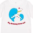 thumbnail image 4 of Inktastic My Grammy Loves Me Boys or Girls Long Sleeve Toddler T-Shirt, 4 of 5