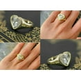 thumbnail image 3 of 3.00 Ct Heart Cut Diamond Bezel Set Solitaire Promise Ring 925 Silver, 3 of 4